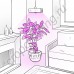 Лампа светодиодная для растений "Альтерф" 30 Вт (аналог китайской фито лампы мощностью 54W)